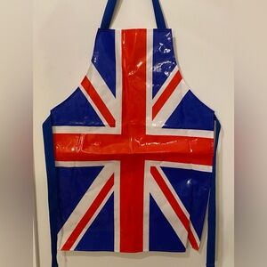 🩷10/$10🩷Vinyl Easy to Clean Union Jack Apron